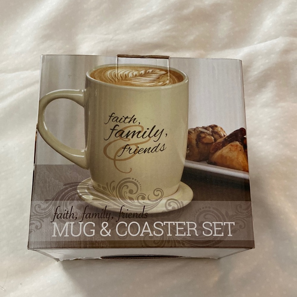 Mug and coaster set